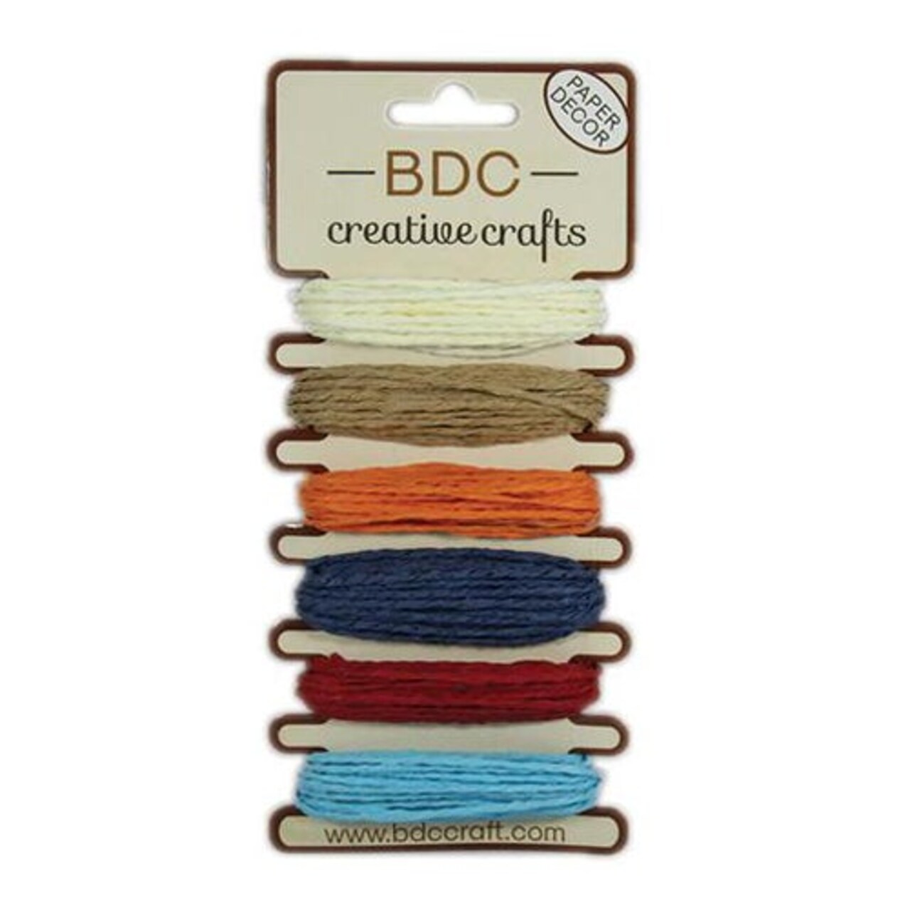 Hemptique Paper Twine Card Set Eco Friendly Sustainable Naturally Grown Jewelry Bracelet Making Paper Crafting Scrapbooking Bookbinding Mixed Media Crocheting Macrame Seasonal Holiday Gift Wrapping Outdoor Gardening